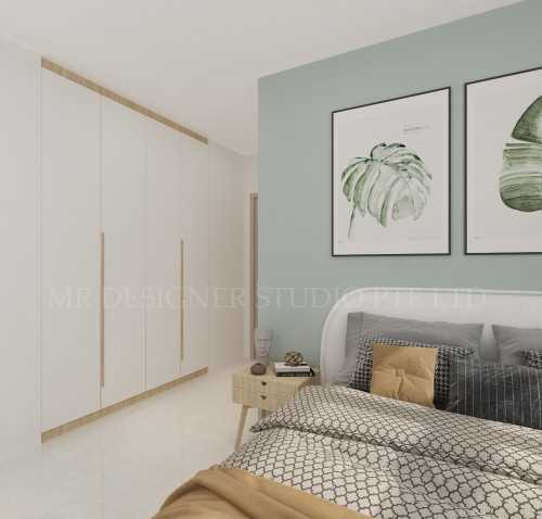 Contemporary Bedroom at 629 tampines