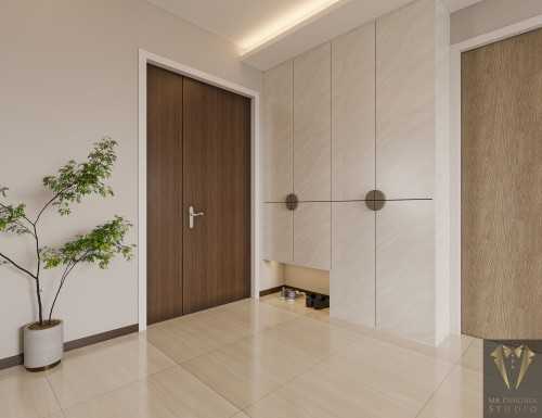 Contemporary Entryway at 664b punggol east