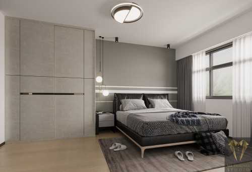 Contemporary Bedroom at 664b punggol east
