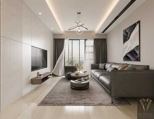 Contemporary Living Room at 664b punggol east
