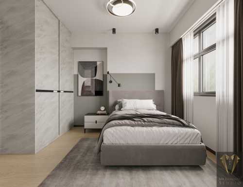 Contemporary Bedroom at 664b punggol east