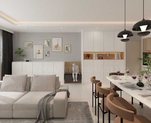 Contemporary Living Room at pasir ris 245