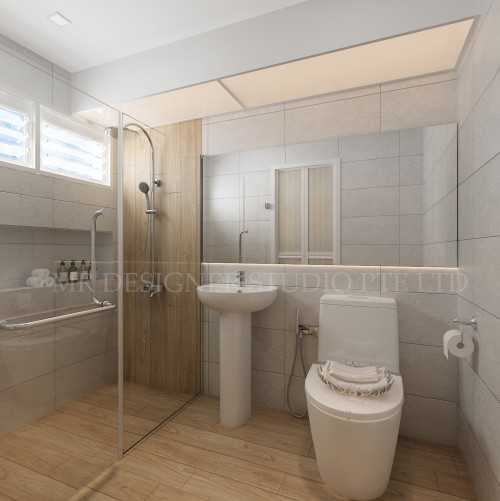 Contemporary Bathroom at pasir ris 245