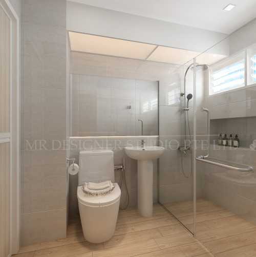 Contemporary Bathroom at pasir ris 245