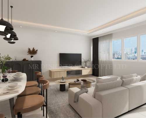 Contemporary Living Room at pasir ris 245