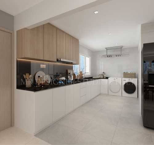 Contemporary Kitchen at pasir ris 245
