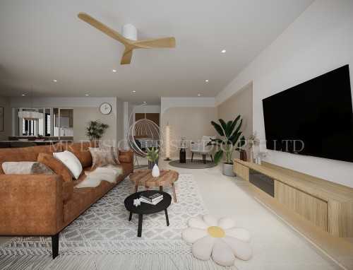 Scandinavian Living Room at bidadari park drive 110a