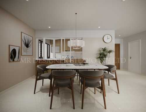 Scandinavian Living Room at bidadari park drive 110a