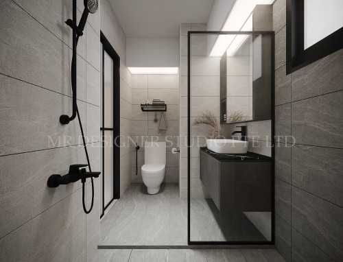 Scandinavian Bathroom at dawson road 87
