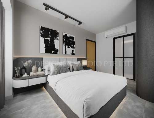 Scandinavian Bedroom at dawson road 87