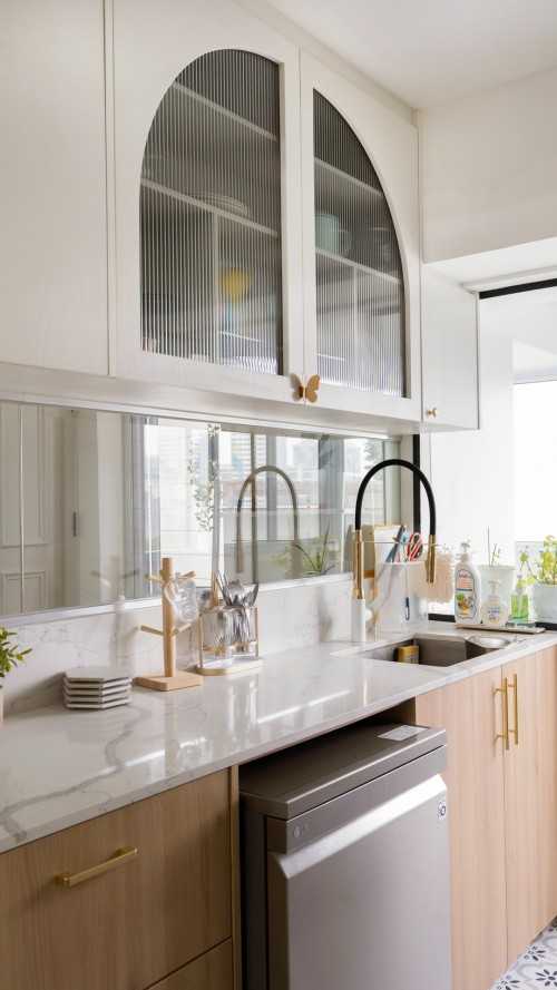 Scandinavian Kitchen at Bedok Reservoir View