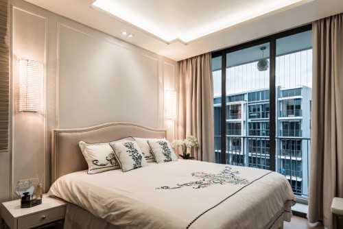 Asian Bedroom at Bellewaters II