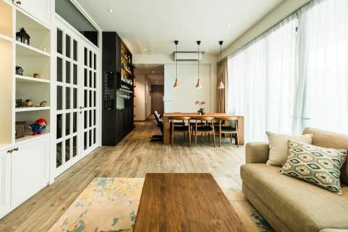 Transitional Living Room at Martin Place