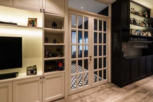 Transitional Living Room at Martin Place
