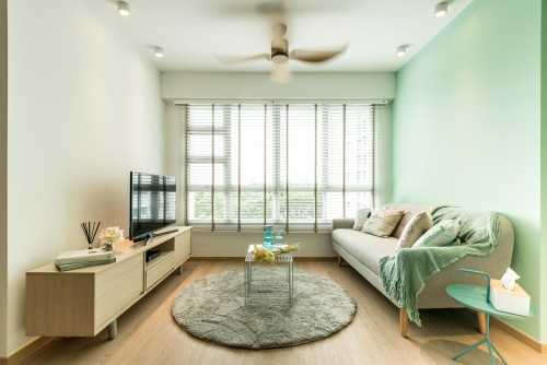 Scandinavian Living Room at Teck Ghee Parkview
