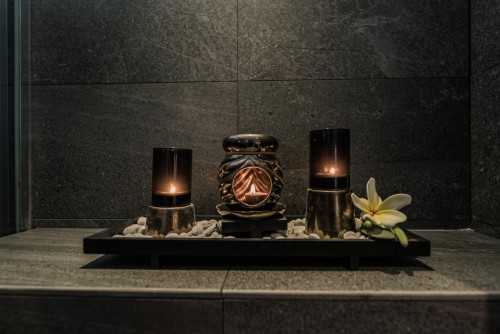 Contemporary Bathroom at Sky Terrace @ Dawson