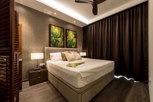 Modern Bedroom at The Topiary