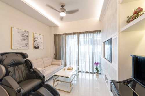 Asian Living Room at Trivista