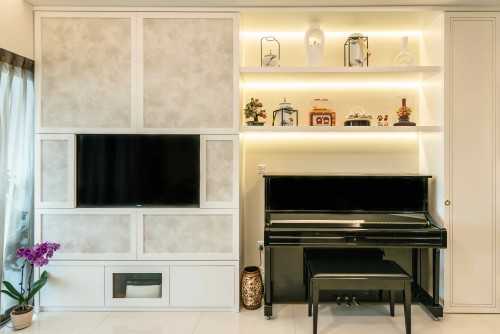 Asian Living Room at Trivista