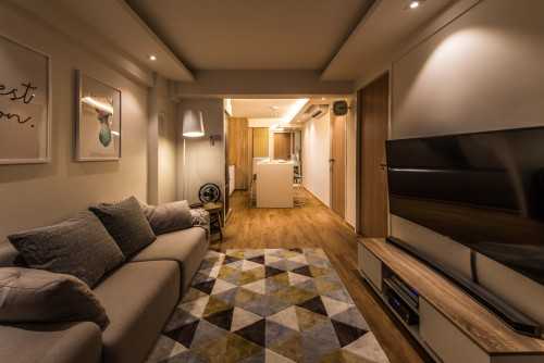 Scandinavian Living Room at Toa Payoh Mod Scandi