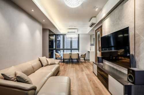 Modern Living Room at 10 Fernvale Street, Singapore