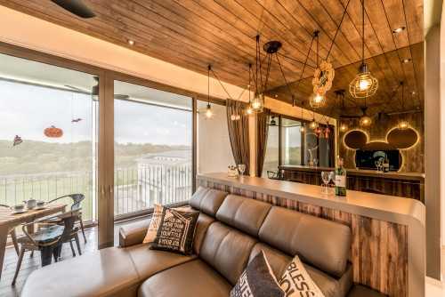 Modern Living Room at Disney Home