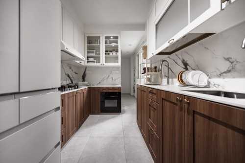 Scandinavian Kitchen at Modern Farmhouse