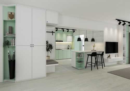 Minimalist Dining Room at 359 Woodlands Ave 5