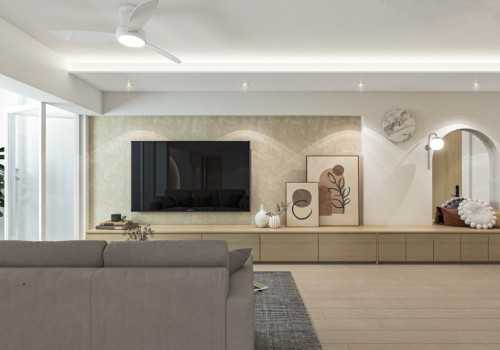 Scandinavian Living Room at 644 Woodlands Ring Road