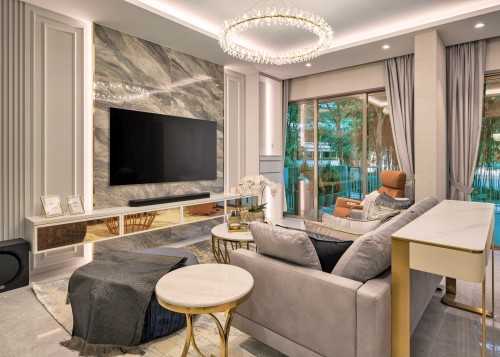 Modern Living Room at Interlace