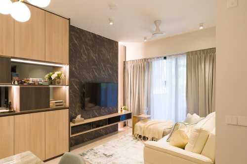Modern Living Room at Royal Green