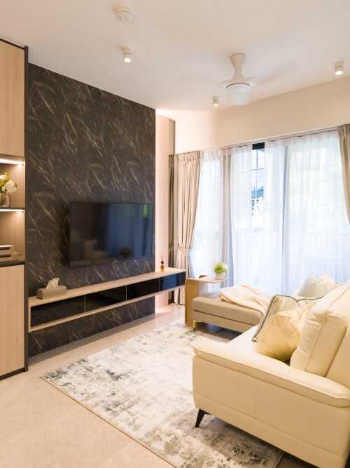 Modern Living Room at Royal Green