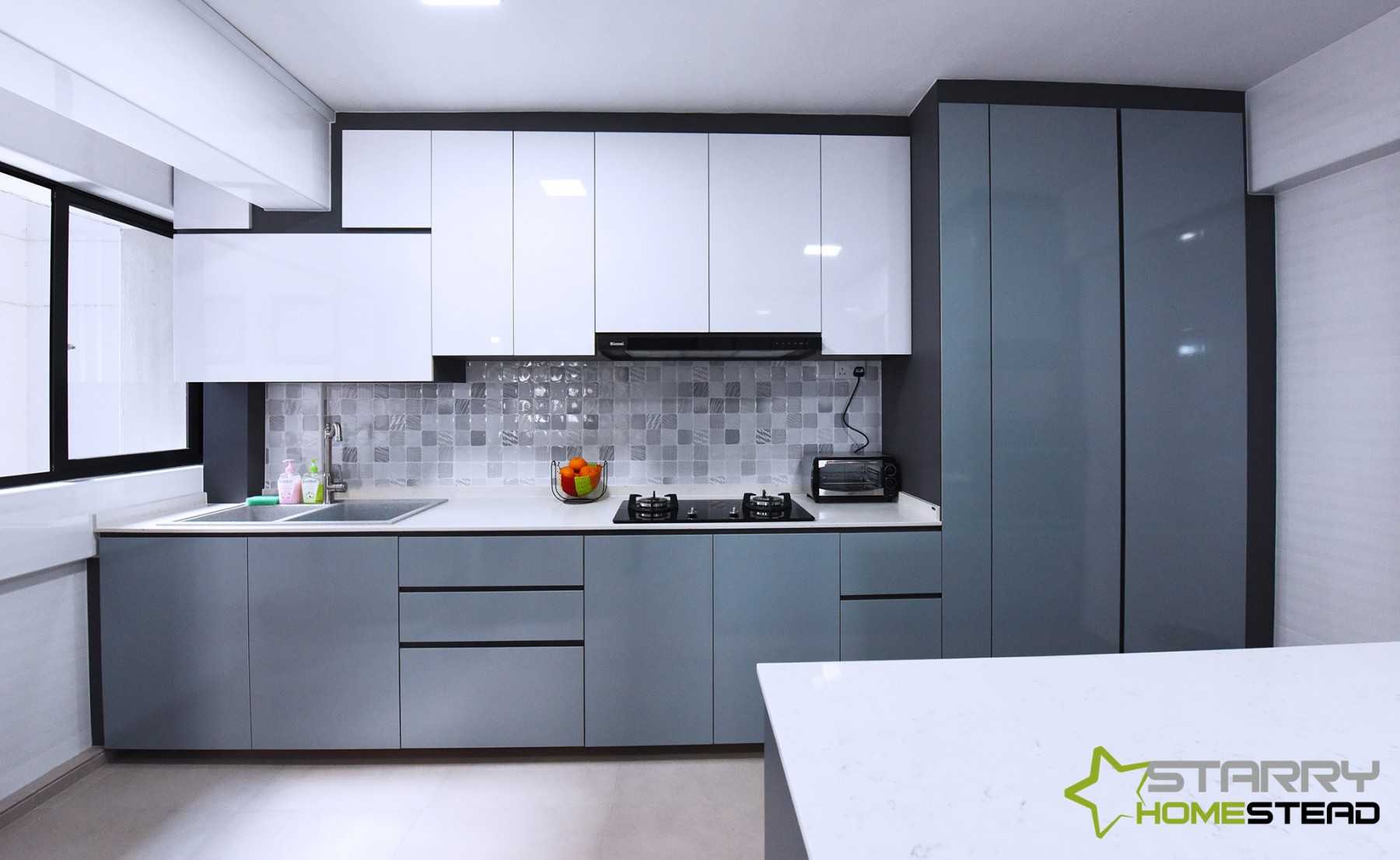 Scandinavian Kitchen with Kitchen Accessories and Kitchen Cabinets