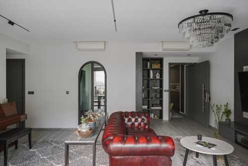 Modern Living Room at The Topiary