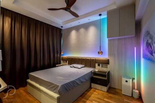 Modern Bedroom at Sengkang | Sengkang Ancilla