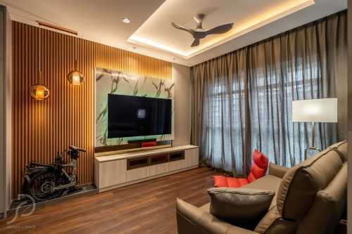 Modern Living Room at Sengkang | Sengkang Ancilla