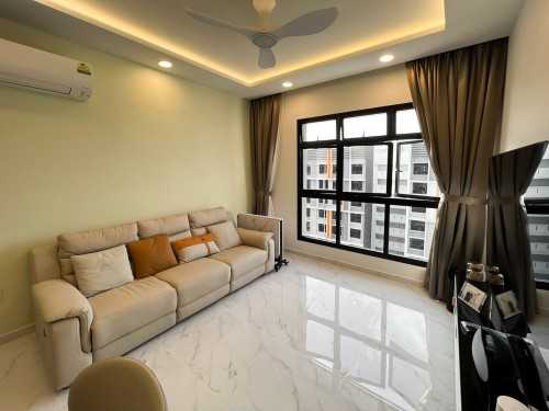 Modern Living Room at Woodleigh Glen