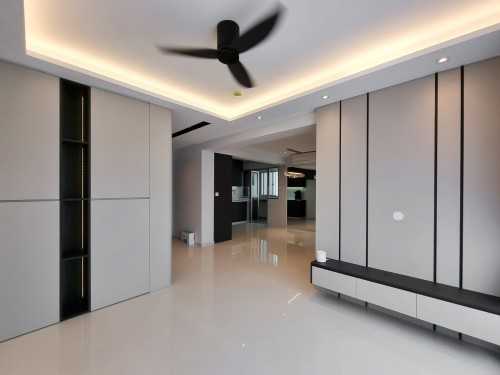 Modern Living Room at Dakota Breeze