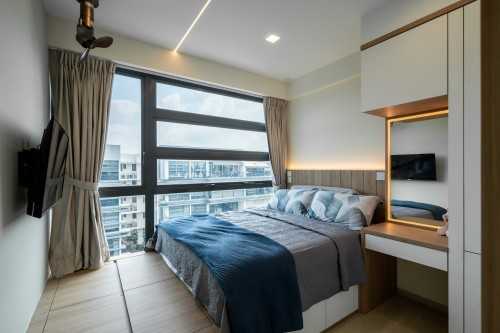 Scandinavian Bedroom at Tampines | Hedges park