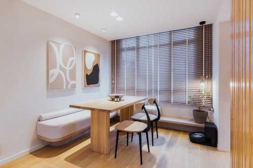 Contemporary Dining Room at Project Hygge Uchi