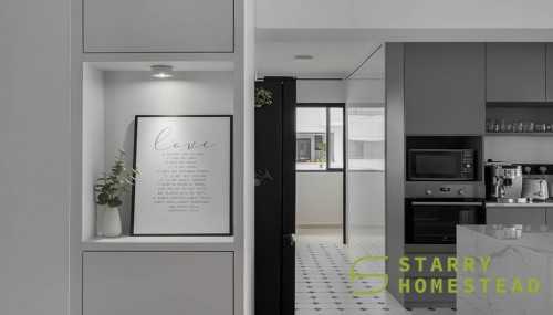Modern Kitchen at 420D Northshore Drive