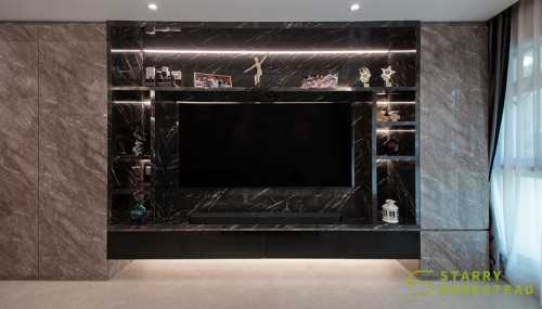 Modern Living Room at 460 Ang Mo Kio Ave 10