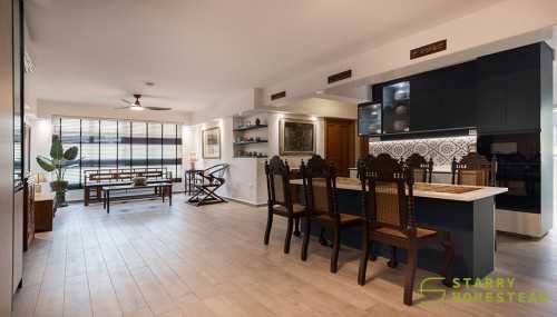 Modern Dining Room at 415D Northshore Drive