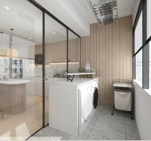 Scandinavian Service Yard at Aspen heights