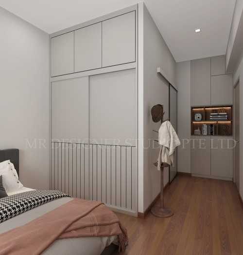 Scandinavian Bedroom at Aspen heights