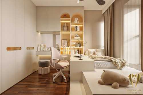 Contemporary Bedroom at Monterry park