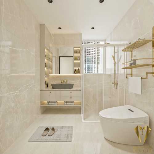 Contemporary Bathroom at Monterry park