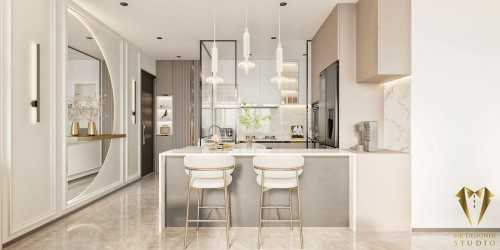 Contemporary Living Room at Monterry park
