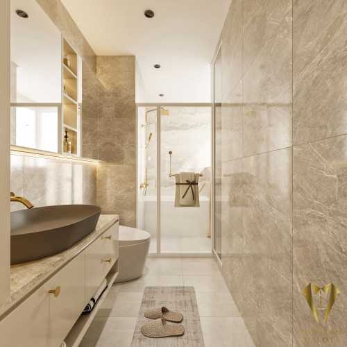 Contemporary Bathroom at Monterry park