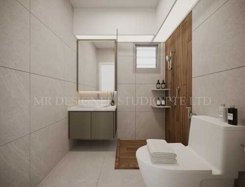Modern Bathroom at Bidadari park drive